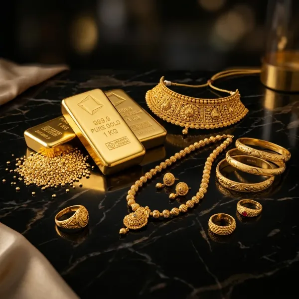 Champavati Gold Fine Bullion and Traditional Ornaments Showcase
