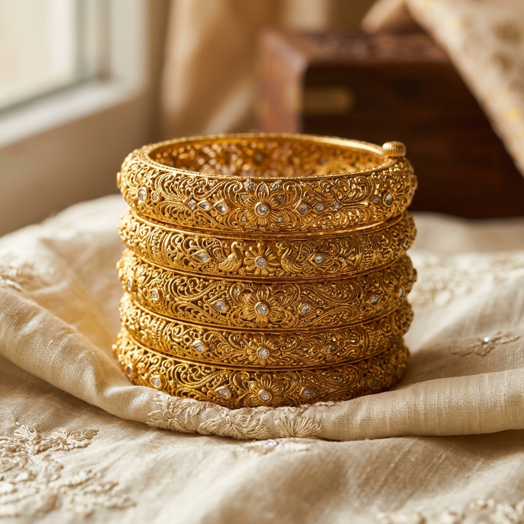 Bangles (Bulk Lines) - Hallmark Gold Jewellery in Beed