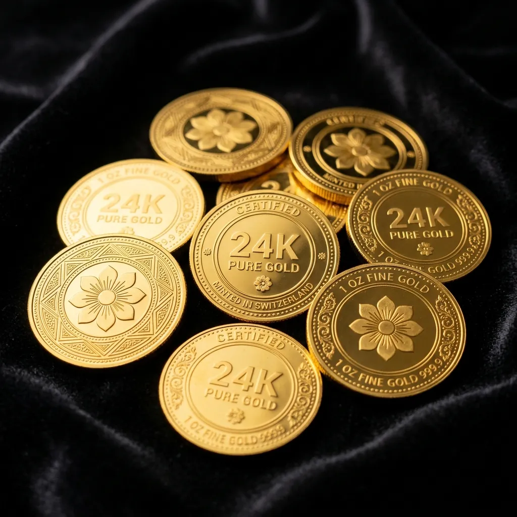 Minted Gold Coins - Hallmark Gold Jewellery & Bullion in Beed