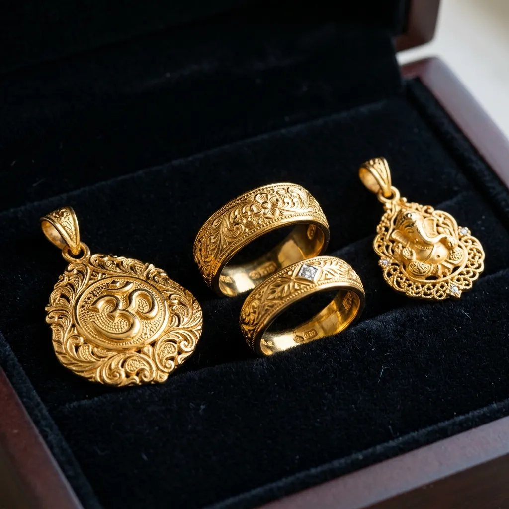 Rings & Pendants - Hallmark Gold Jewellery & Bullion in Beed