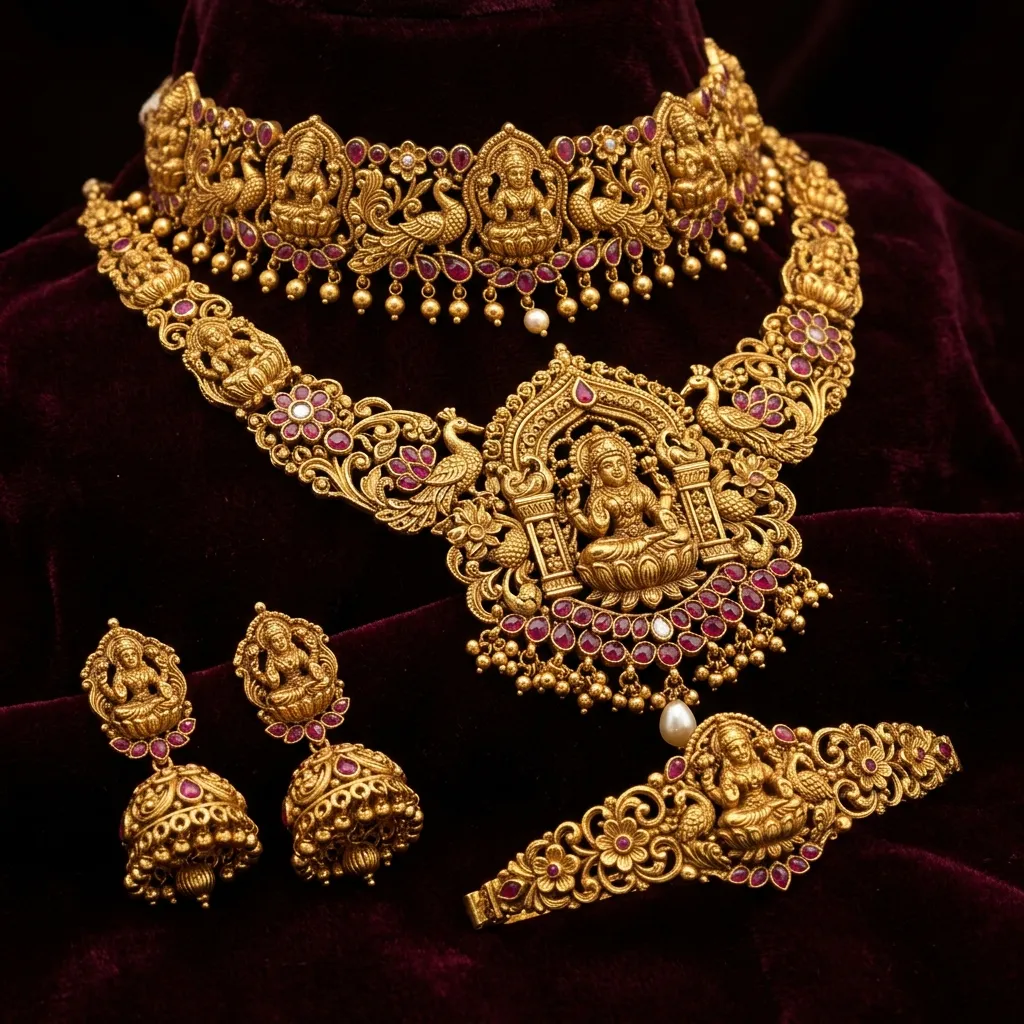 Temple Jewellery - Hallmark Gold Jewellery & Bullion in Beed